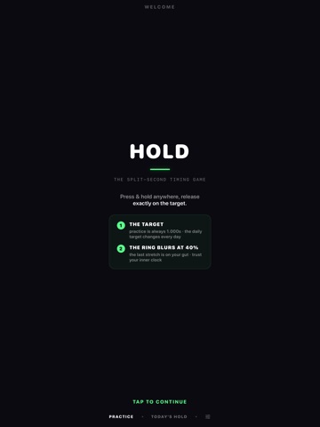 Hold
