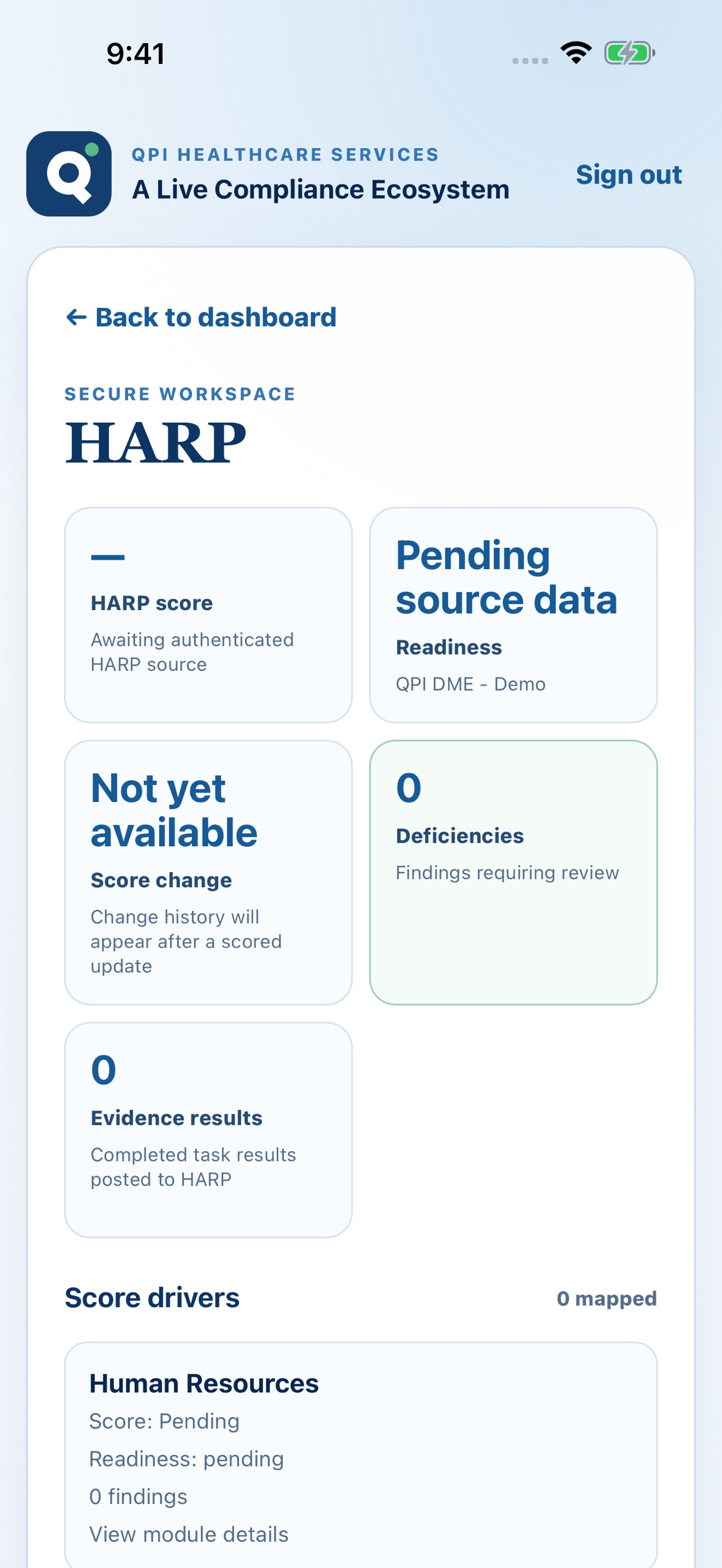 Screenshot 1 of Lavear Compliance Hub