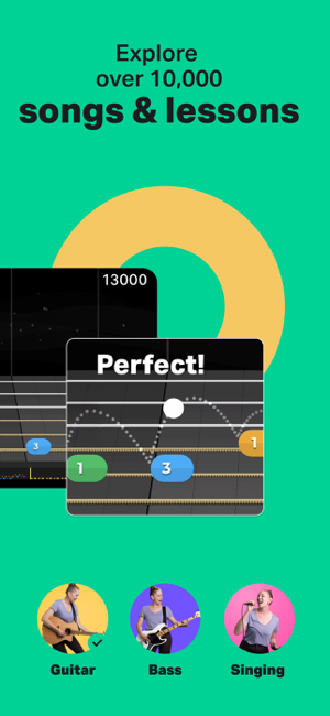 ‎Yousician: Learn & Play Music Screenshot
