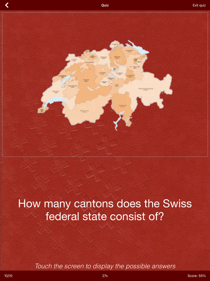 Be Swiss - Quiz of Switzerland
