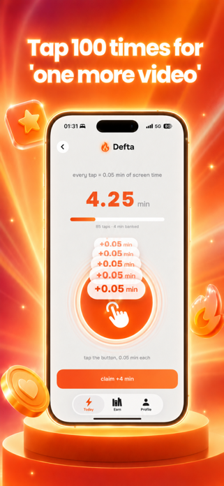 Defta: Earn Your Screen Time Screenshot 8 of 8