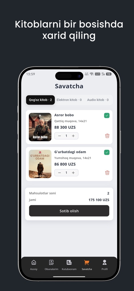 Munir app - Books App | MWM