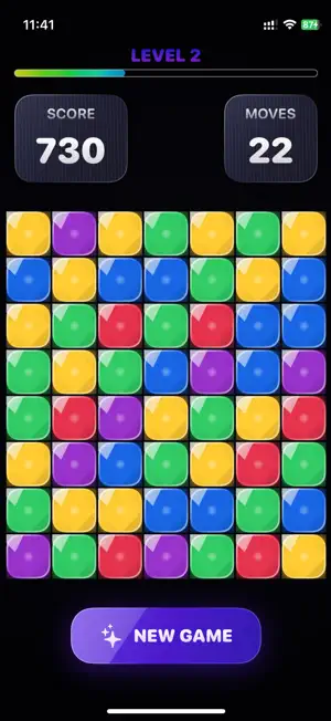 Color Clash Blast-Match Puzzle screenshot 1