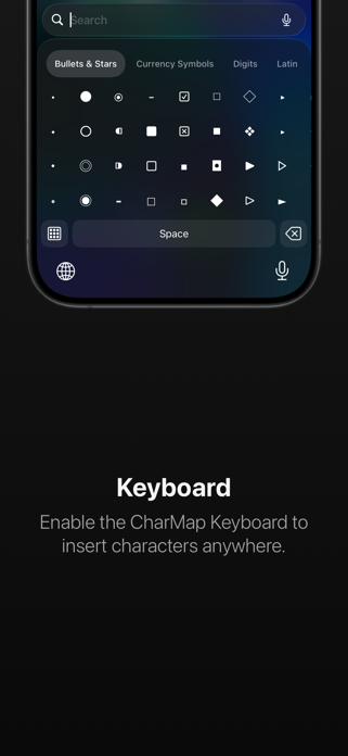CharMap — Unicode Characters Screenshot 4 of 5