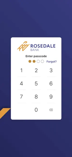 Rosedale Bank screenshot 2