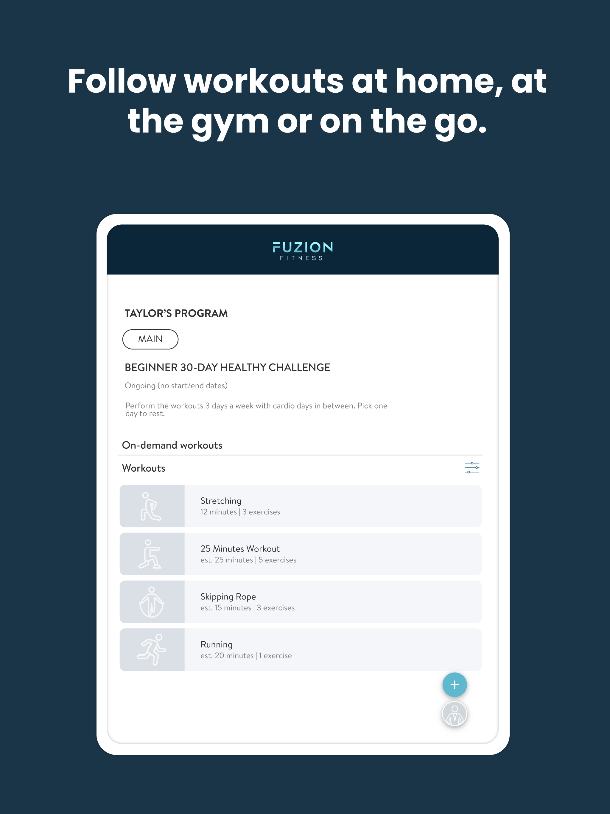 Fuzion Fitness Online