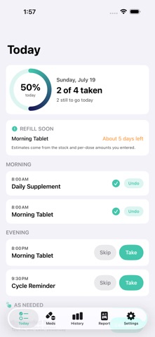 DoseDay: Med Reminders Screenshot 1 of 5