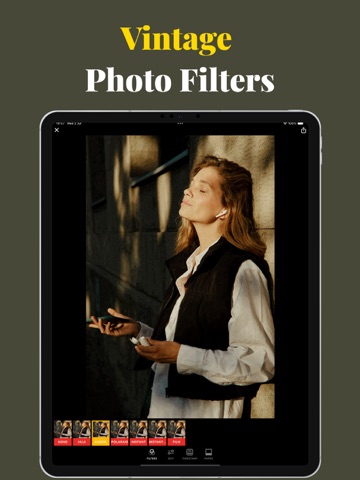 Aesthetic Photo Editor - Feyza iPad screenshot