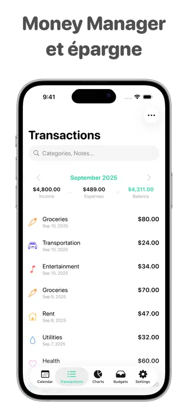 Haushaltsbuch: Simple Money screenshot 8 of 10