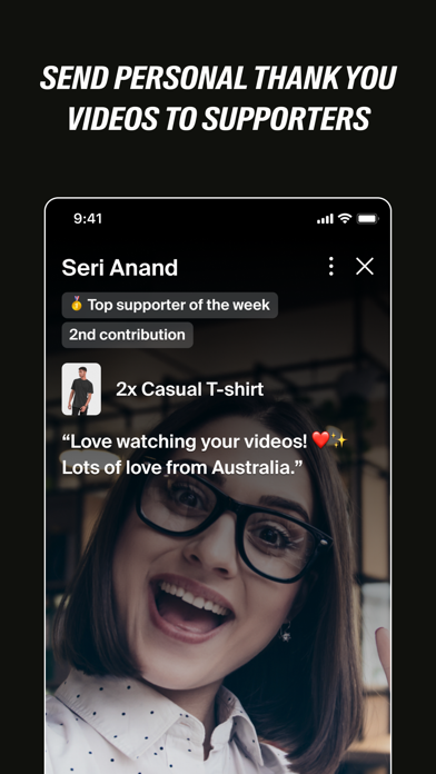 Fourthwall for Creators iPhone screenshot 6 - Business app