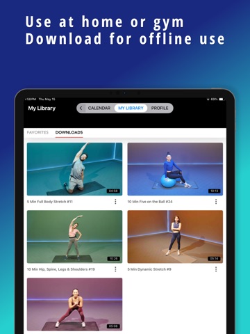 Mat: Stretch, Strength & Core iPad screenshot