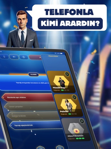 Milyoner Bilgi Yarışması Quiz iPad screenshot
