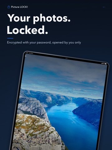 Private gallery LOCK! iPad screenshot
