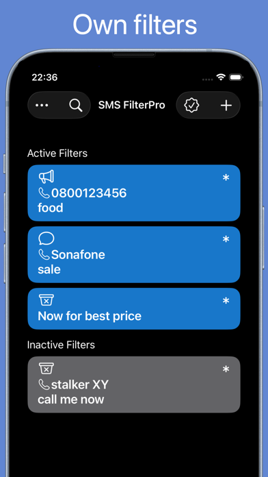 SMS FilterPro