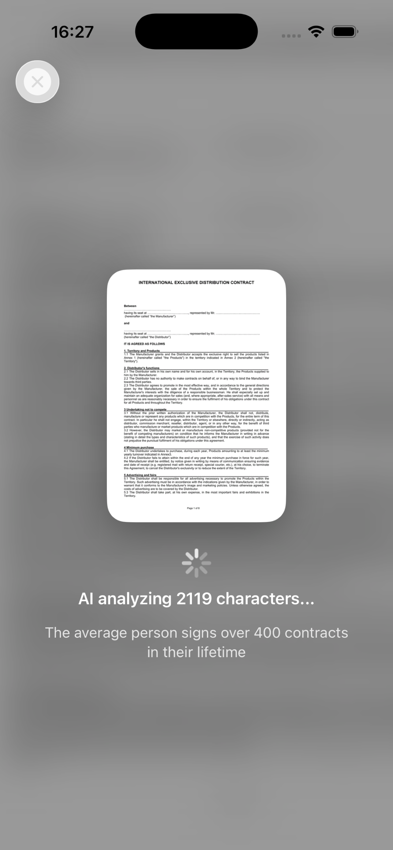 ContractIQ - Legal Doc Reader screenshot 2