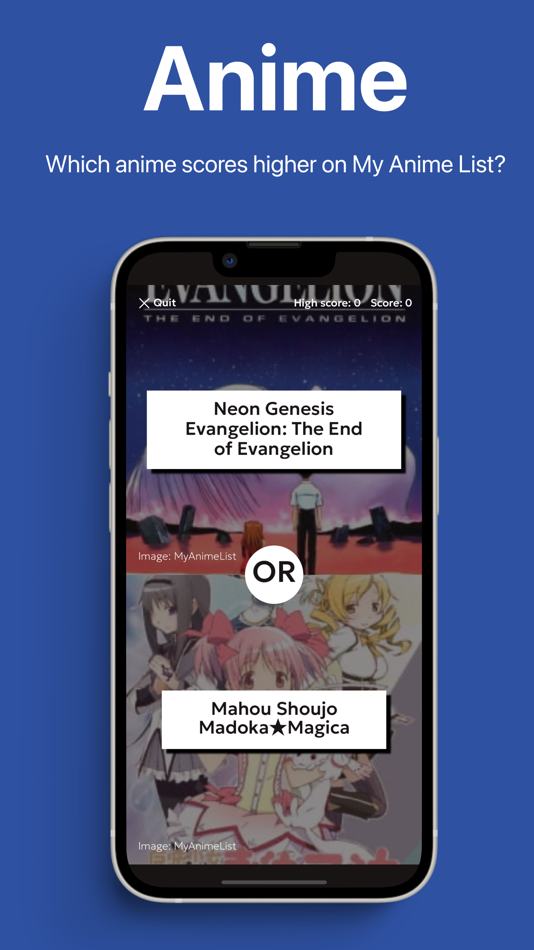 #8. The Higher or Lower Game (iOS) Podle: Lacuna 5