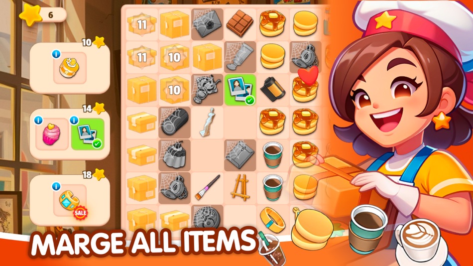 #4. Merge Gallery - Puzzles (iOS) โดย: Funburstgame LTD