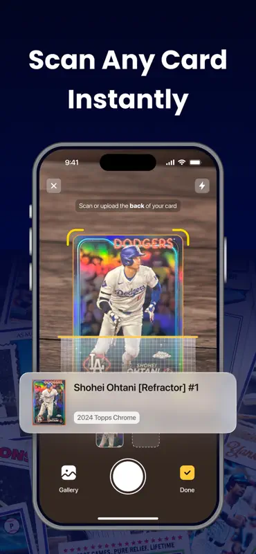 Sports Card Scanner: Spoly screenshot 1 of 5