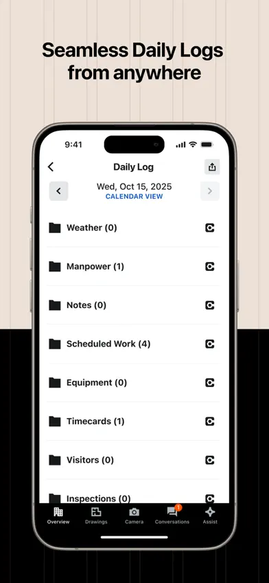 Procore screenshot 3