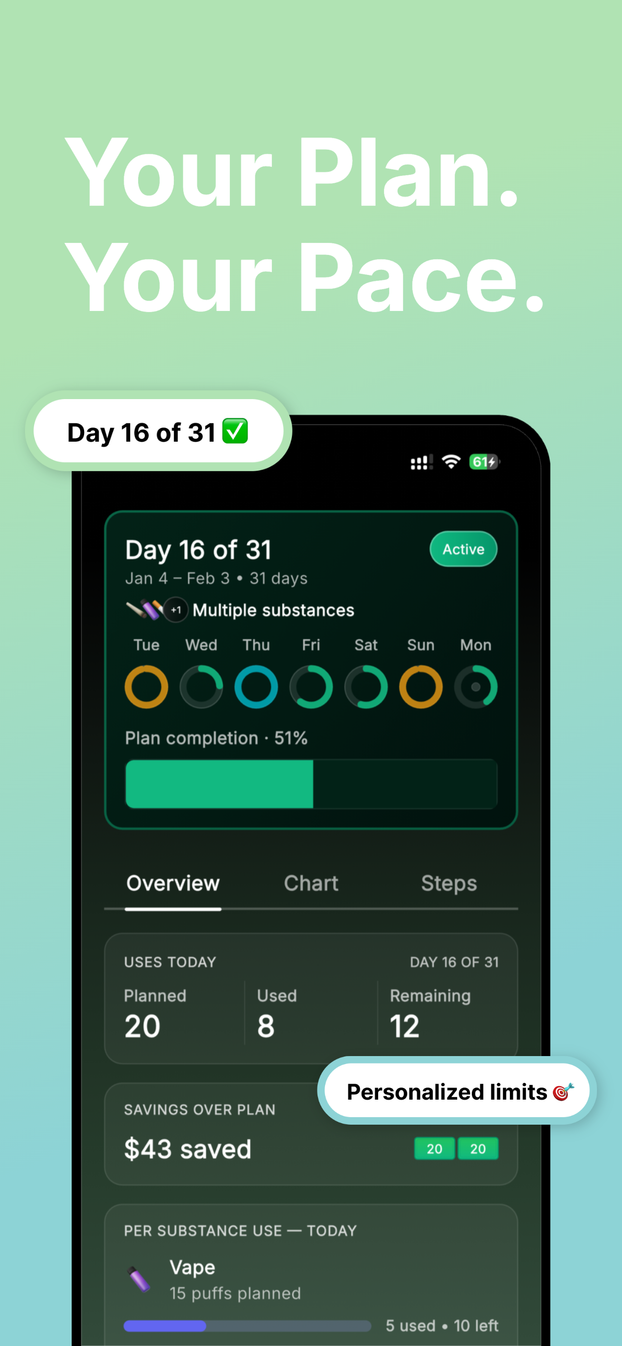 Ease - Quit Vaping & Smoking screenshot 2
