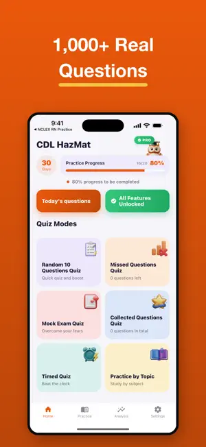 CDL HazMat Endorsement Prep screenshot 2