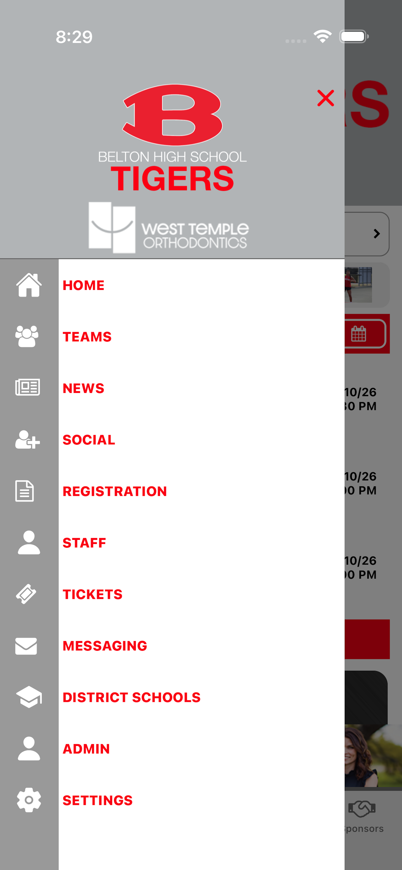 Belton ISD Athletics screenshot 4
