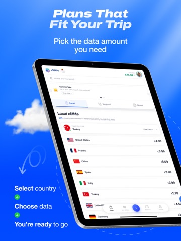 eSIMfo: Travel eSIM for iPhone iPad screenshot 2
