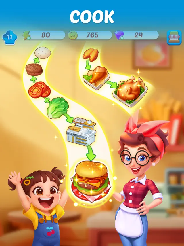 Merge Cooking® screenshot 9