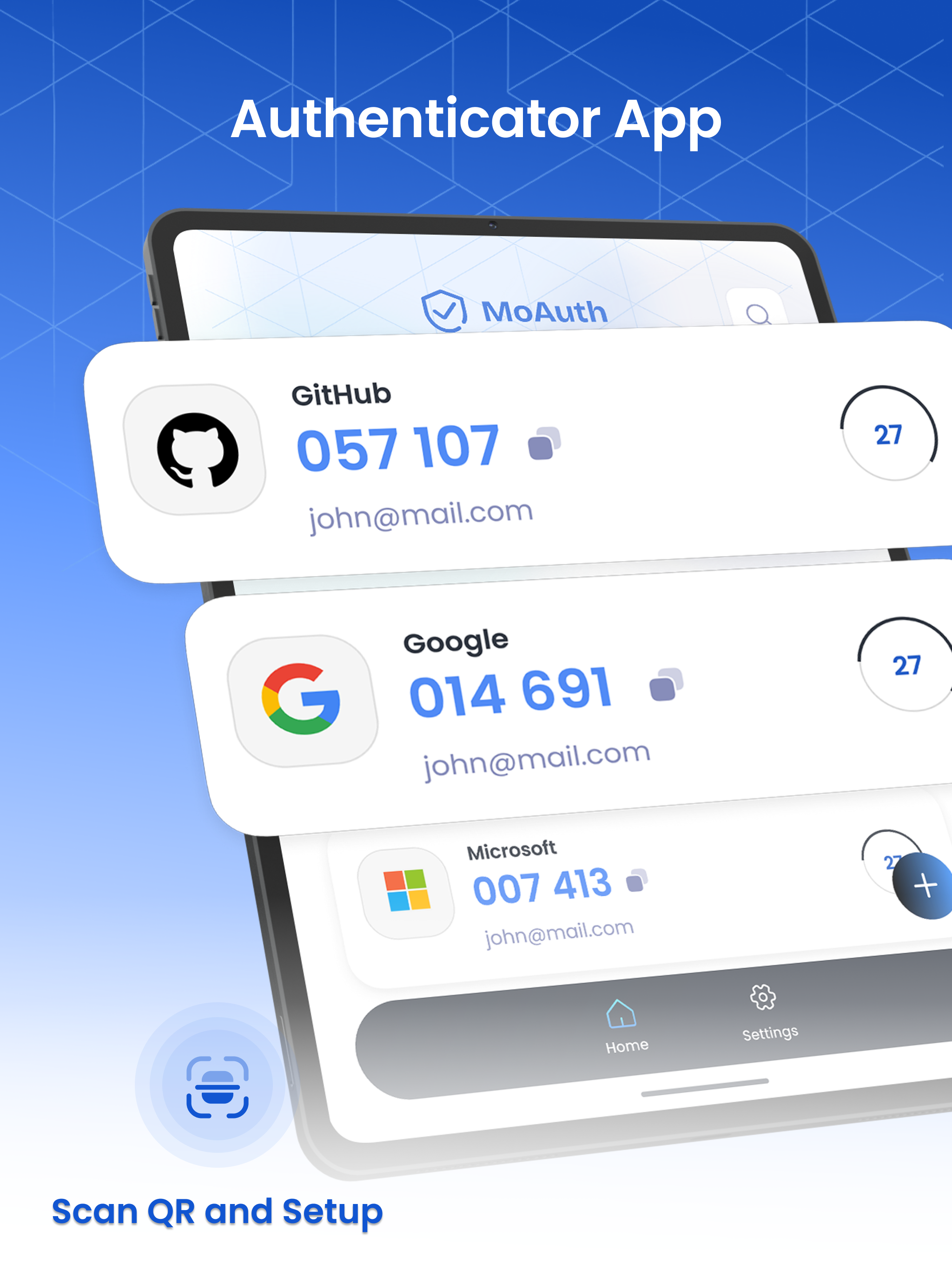 Authenticator App - MoAuth