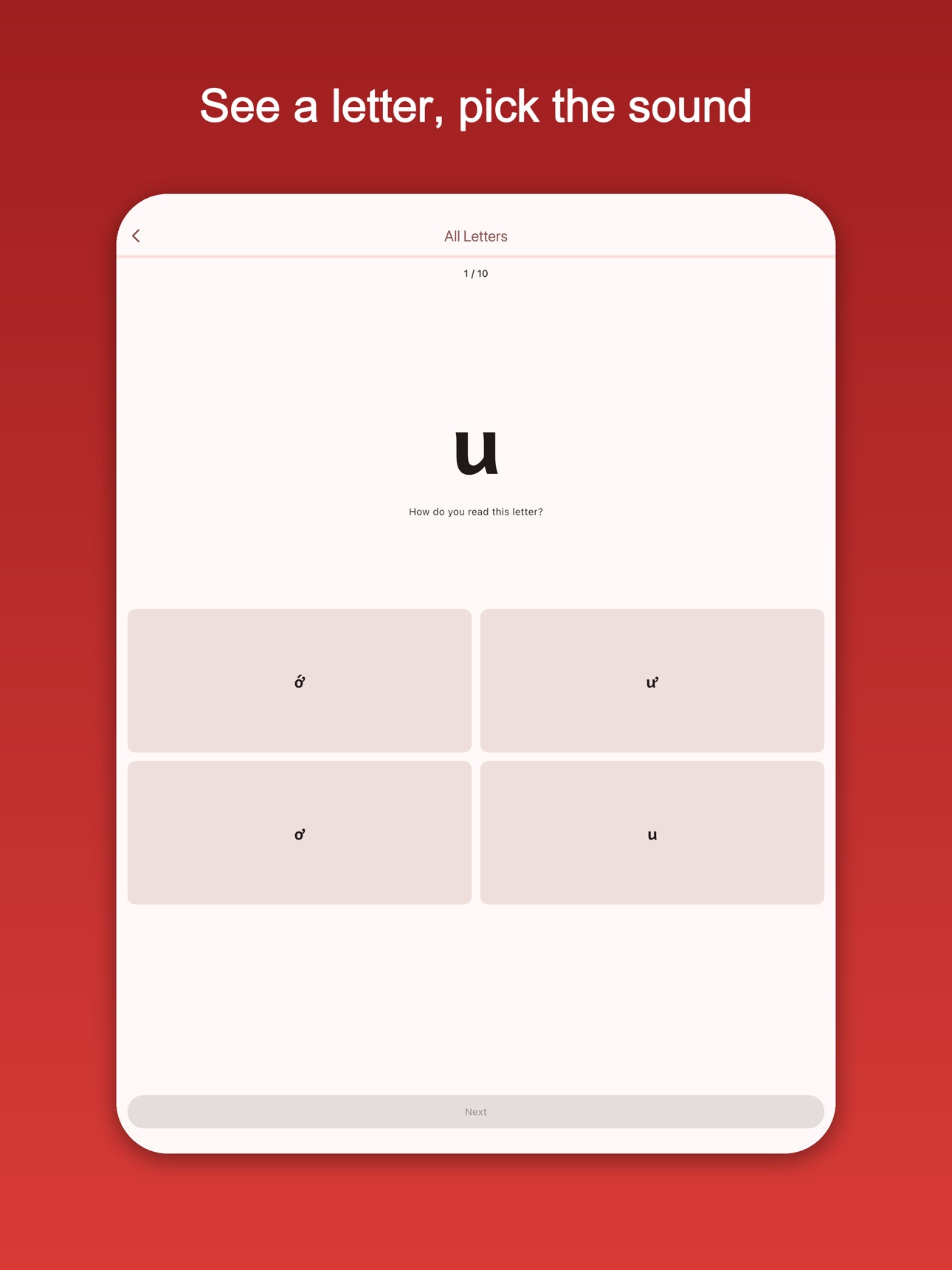 Screenshot 11 of Vietnamese Alphabet & Tones