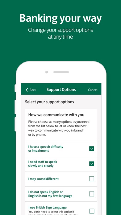 Lloyds Bank International Screenshot