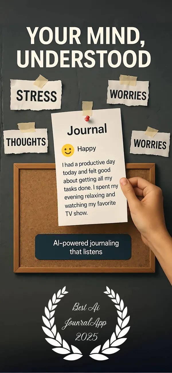 Screenshot #1 pour Daily Journal Ai - Notes Diary