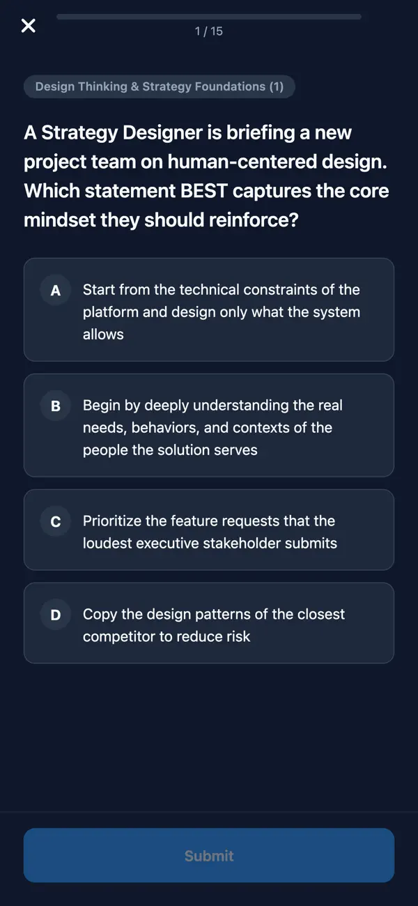 Screenshot #3 pour SF Strategy Designer Prep