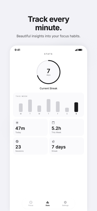 FocusBlocks — Deep Work Screenshot 2 of 3