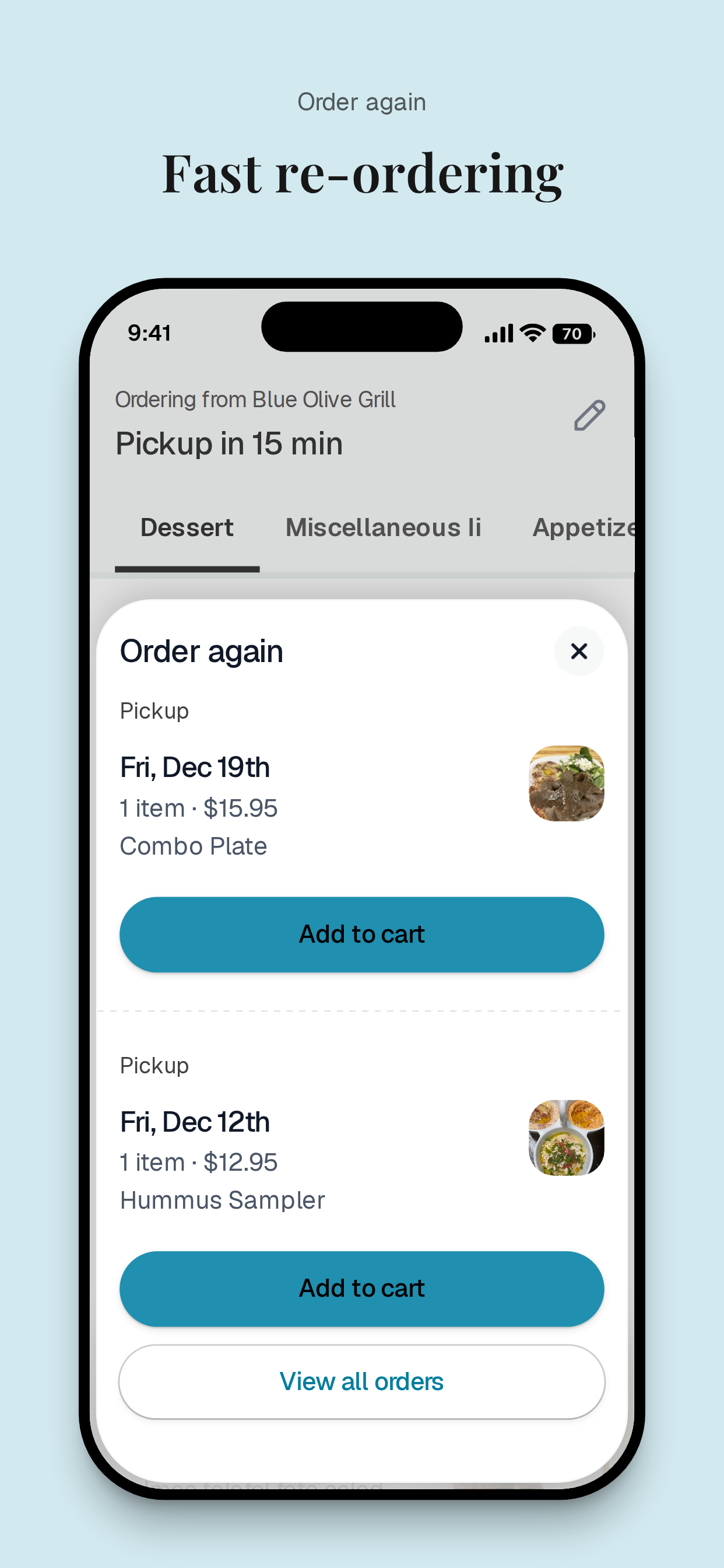 Blue Olive Grill To Go screenshot 4