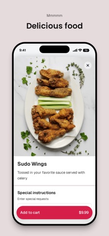 Sudo Bar & Grill App iPhone screenshot