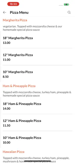 Diamond Kebab & Pizza. screenshot 3