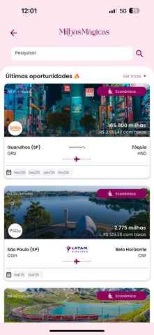 Milhas Mágicas screenshot