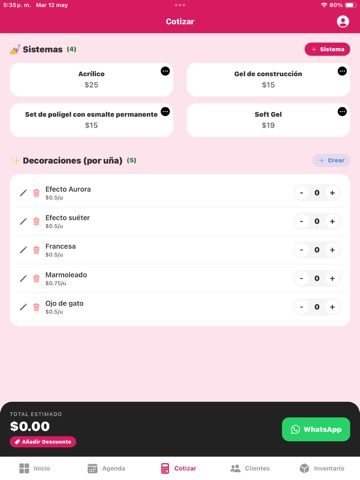 Nails Pro iPad screenshot