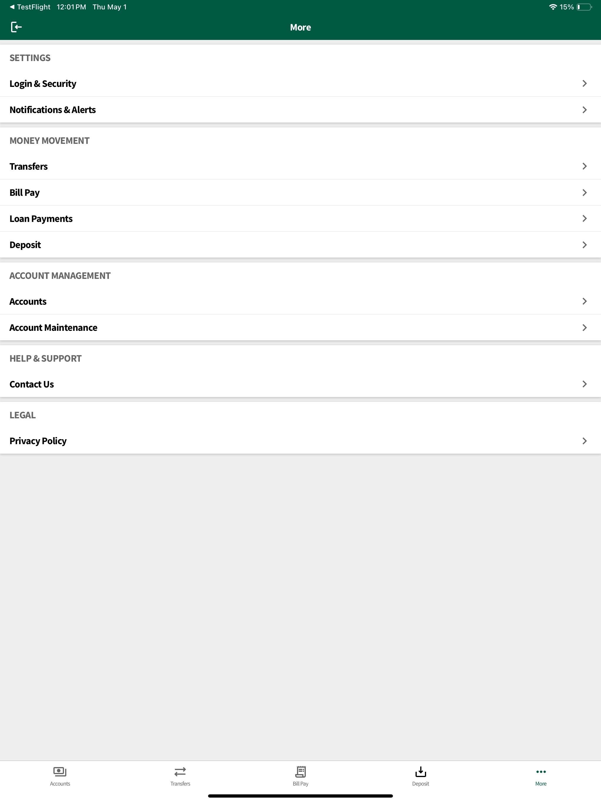 Bank of Frankewing Mobile screenshot 9