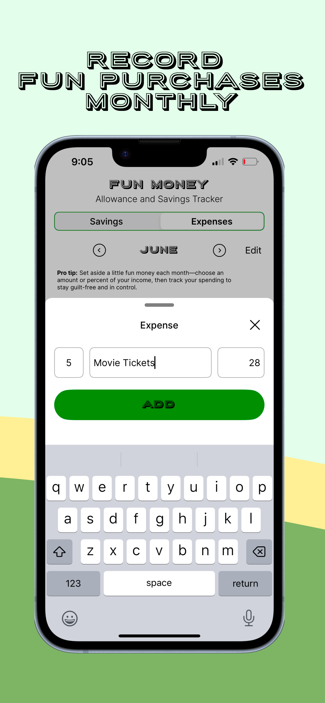 Fun Money: Allowance Budget