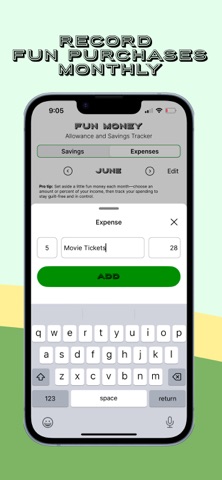 Fun Money: Allowance Budget screenshot