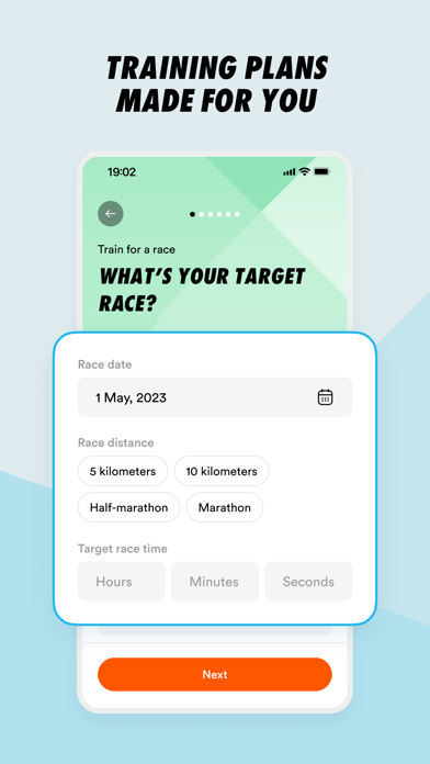 Coopah: The Run Coaching App Screenshot