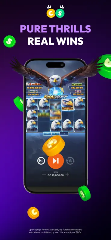 CrownCoins Casino screenshot 3 of 9