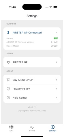AIRSTEP GP screenshot