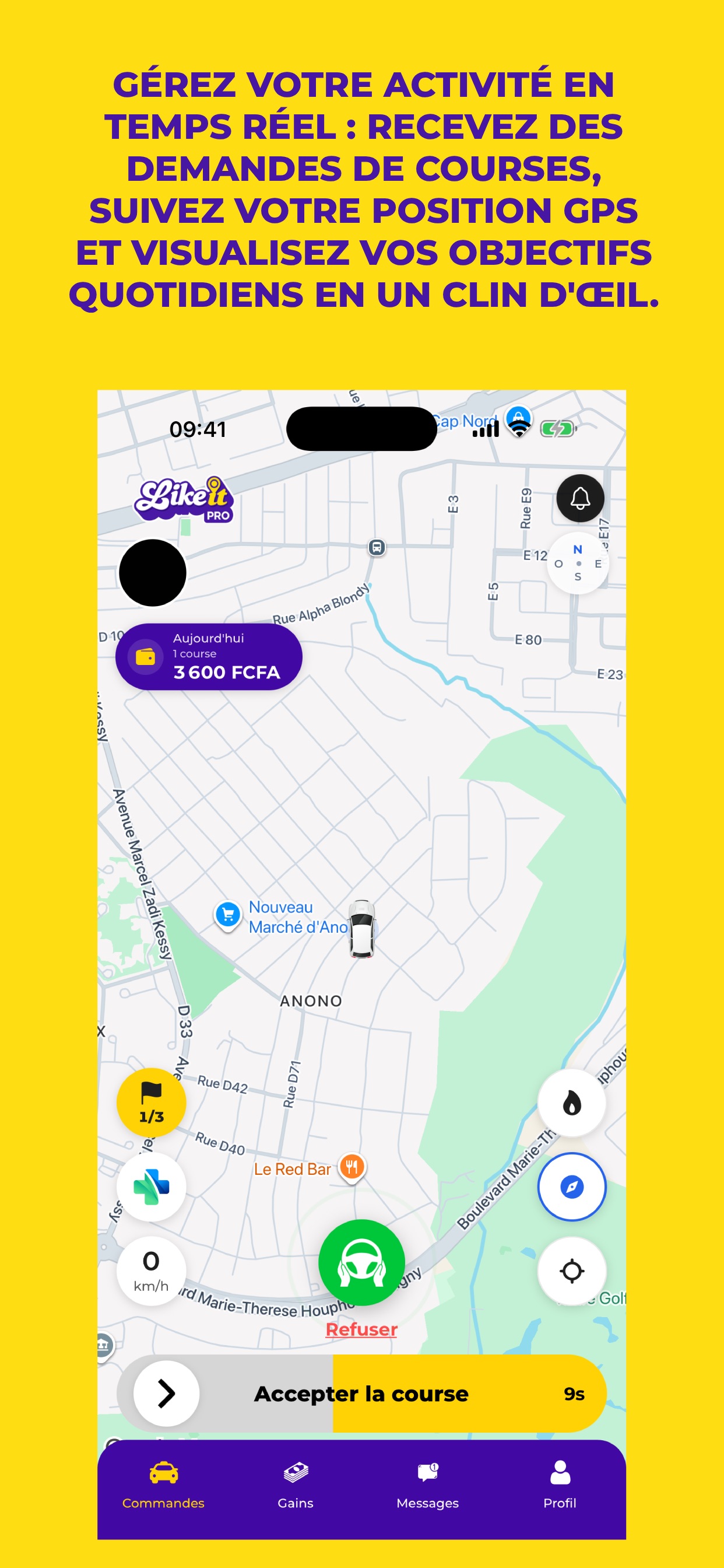 Screenshot 2 of Likeit Pro : Chauffeurs VTC