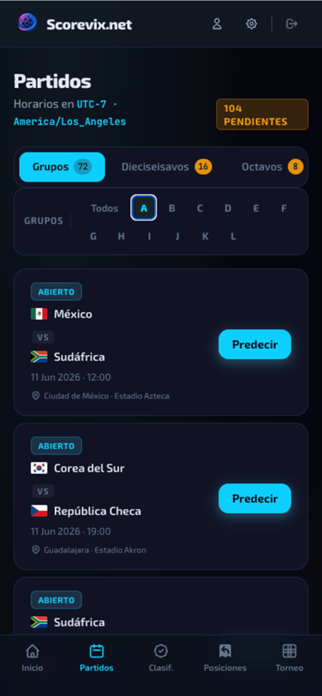 Scorevix Screenshot 2 of 6