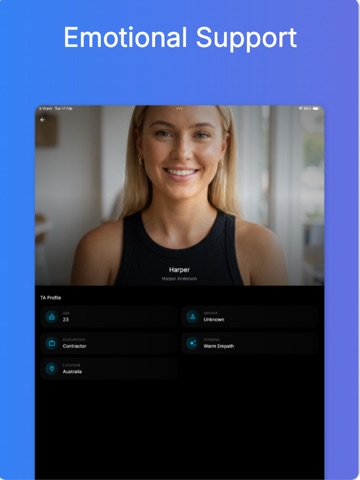 AIMee iPad screenshot