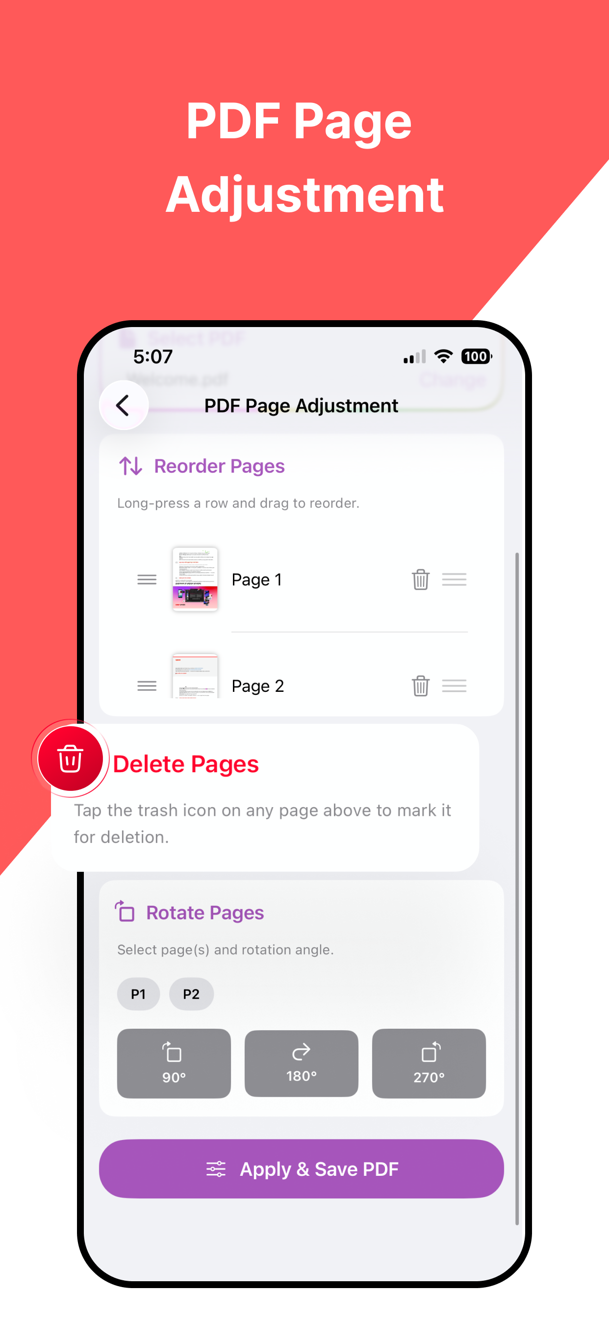 PDF Editor - Merge & Convert