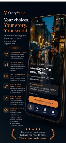 StoryVerse Interactive Stories Screenshot 1 of 9